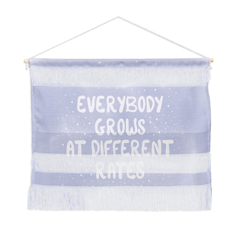 The Optimist Everybody Grows At Different Rates Wall Hanging Landscape