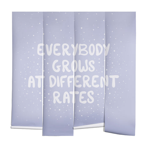 The Optimist Everybody Grows At Different Rates Wall Mural