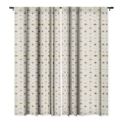 The Optimist Evil Eye Magic Pattern Blackout Window Curtain