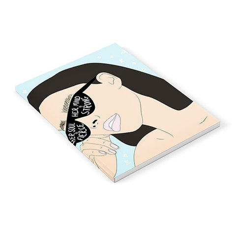 The Optimist Fierce Brave And Strong Notebook