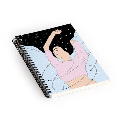 The Optimist Fight Your Storm Spiral Notebook