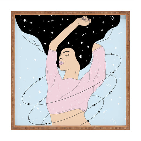 The Optimist Fight Your Storm Square Tray