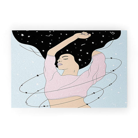 The Optimist Fight Your Storm Welcome Mat