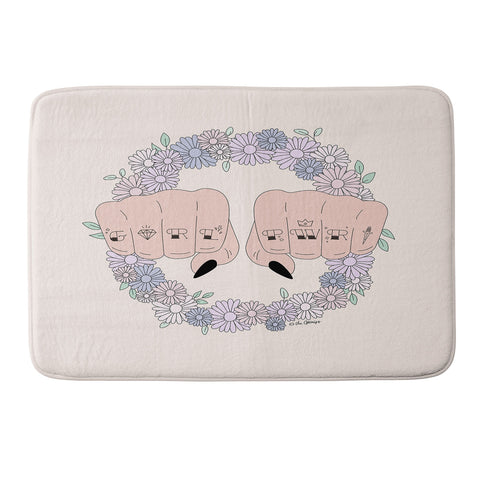 The Optimist Girl Power 2018 Memory Foam Bath Mat