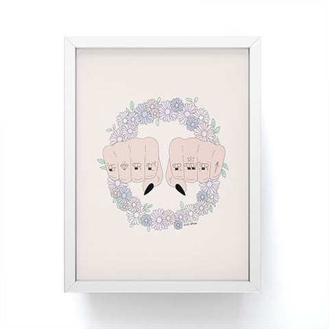 The Optimist Girl Power 2018 Framed Mini Art Print