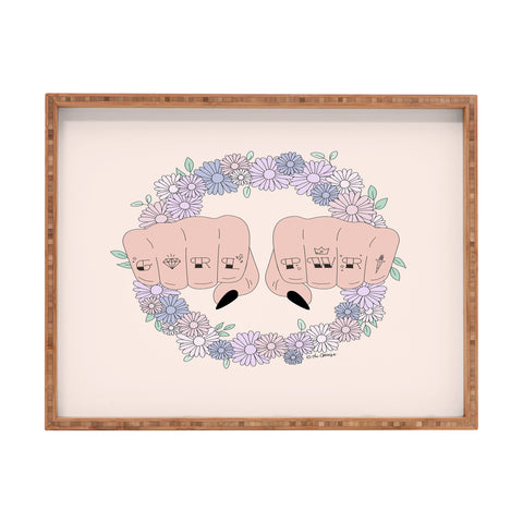 The Optimist Girl Power 2018 Rectangular Tray