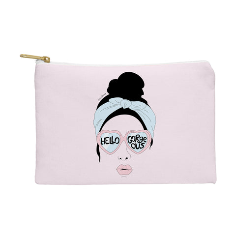 The Optimist Hello Gorgeous in Pink Pouch