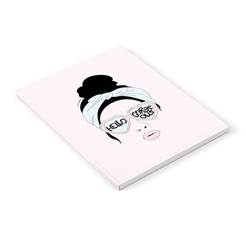 The Optimist Hello Gorgeous in Pink Notebook