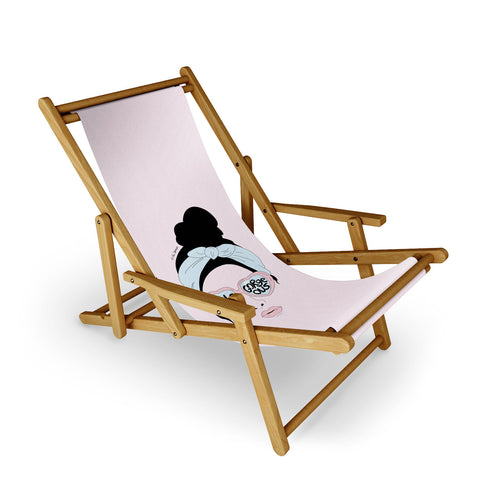 The Optimist Hello Gorgeous in Pink Sling Chair