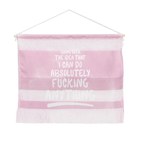 The Optimist I Can Do Anything Wall Hanging Landscape