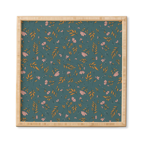 The Optimist I Can See The Change Floral Framed Wall Art