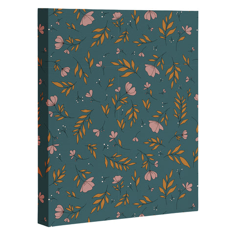 The Optimist I Can See The Change Floral Art Canvas