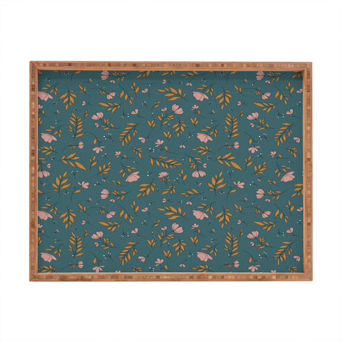 The Optimist I Can See The Change Floral Rectangular Tray