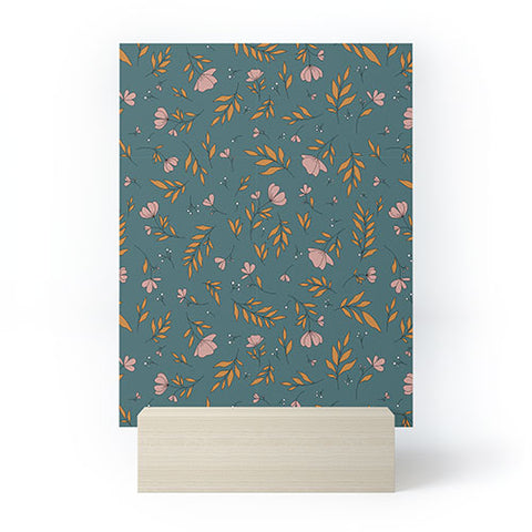 The Optimist I Can See The Change Floral Mini Art Print