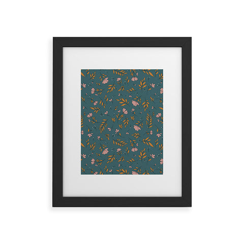 The Optimist I Can See The Change Floral Framed Art Print
