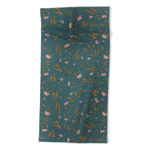 The Optimist I Can See The Change Floral Beach Towel