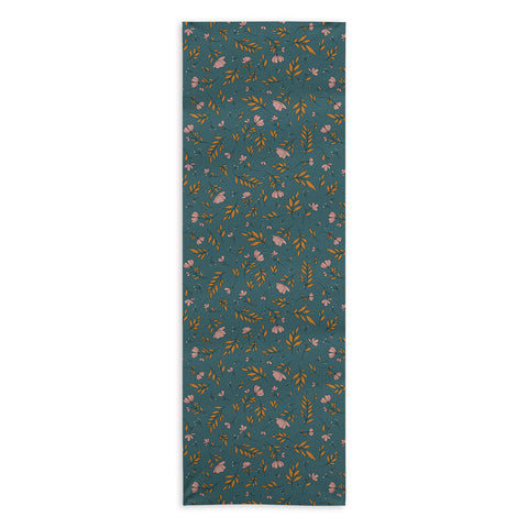 The Optimist I Can See The Change Floral Yoga Towel