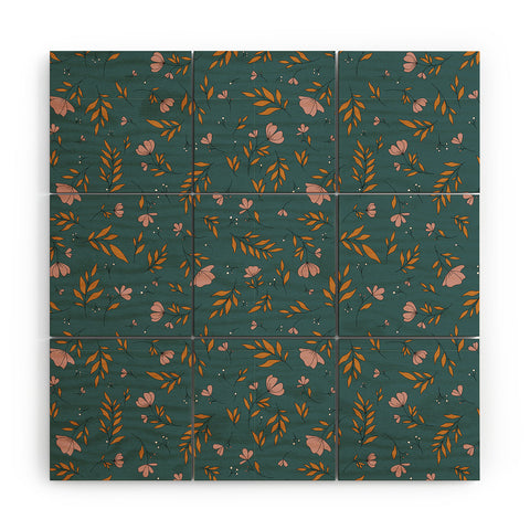 The Optimist I Can See The Change Floral Wood Wall Mural