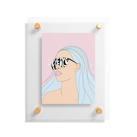 The Optimist I Can See the Future Floating Acrylic Print