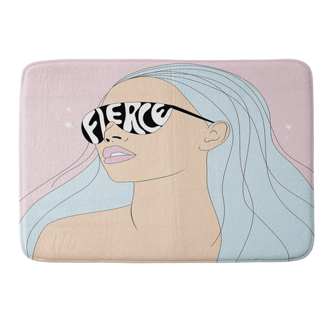 The Optimist I Can See the Future Memory Foam Bath Mat