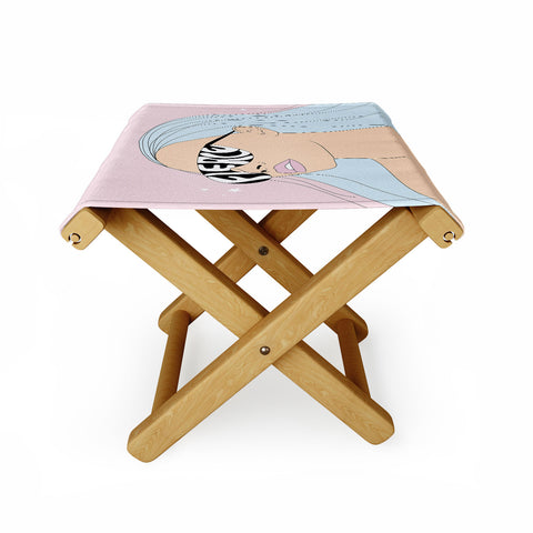 The Optimist I Can See the Future Folding Stool