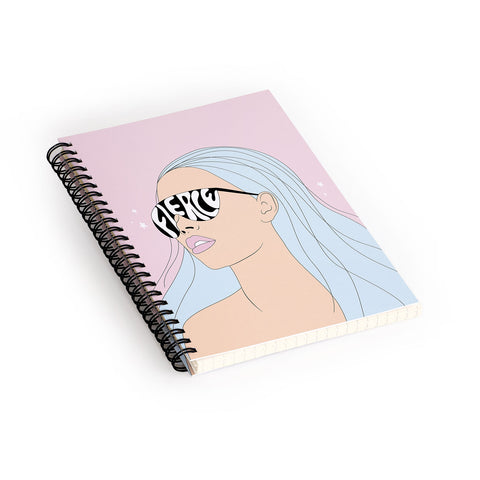 The Optimist I Can See the Future Spiral Notebook