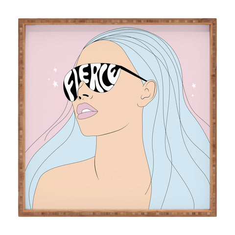 The Optimist I Can See the Future Square Tray