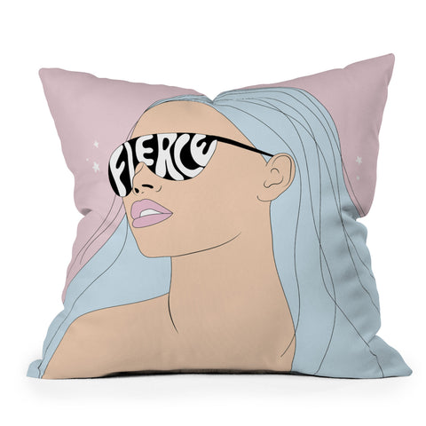 The Optimist I Can See the Future Outdoor Throw Pillow