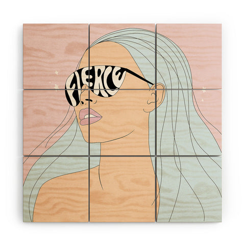 The Optimist I Can See the Future Wood Wall Mural