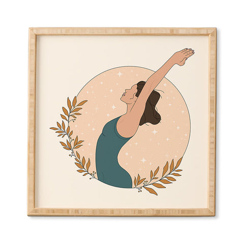 The Optimist Keep On Breathing Framed Wall Art