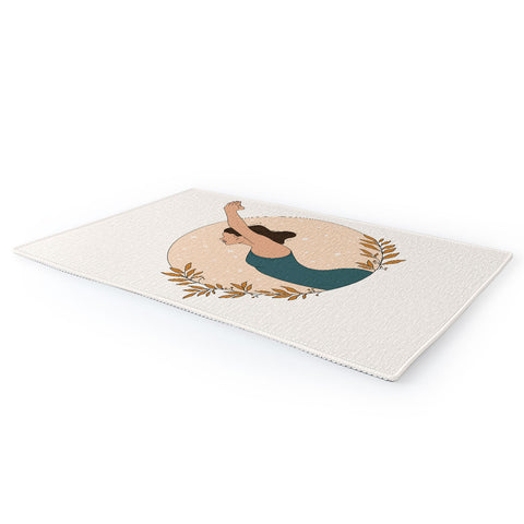 The Optimist Keep On Breathing Area Rug