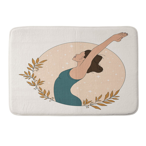 The Optimist Keep On Breathing Memory Foam Bath Mat