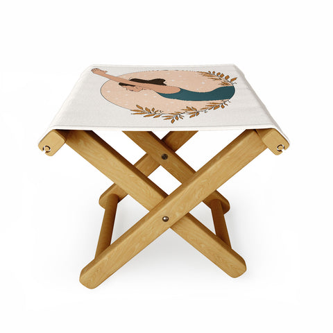 The Optimist Keep On Breathing Folding Stool