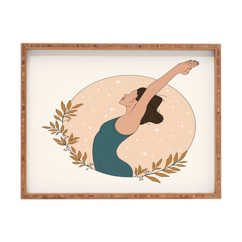 The Optimist Keep On Breathing Rectangular Tray