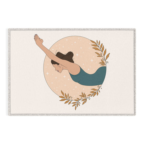 The Optimist Keep On Breathing Outdoor Rug