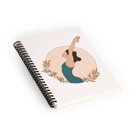 The Optimist Keep On Breathing Spiral Notebook