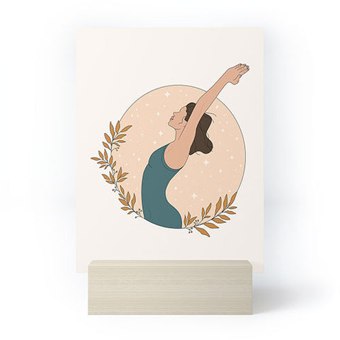 The Optimist Keep On Breathing Mini Art Print