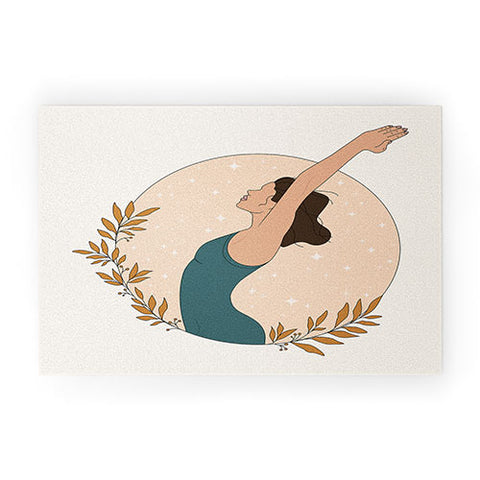 The Optimist Keep On Breathing Welcome Mat