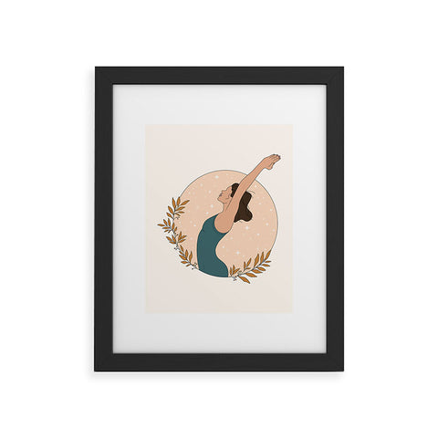 The Optimist Keep On Breathing Framed Art Print