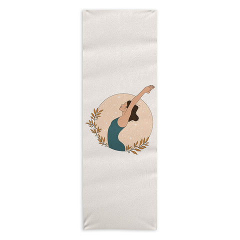 The Optimist Keep On Breathing Yoga Towel