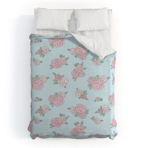The Optimist La Vie En Rose La Vie En Rose Duvet Cover
