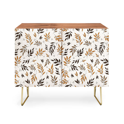 The Optimist Leaves Of Change Pattern Credenza