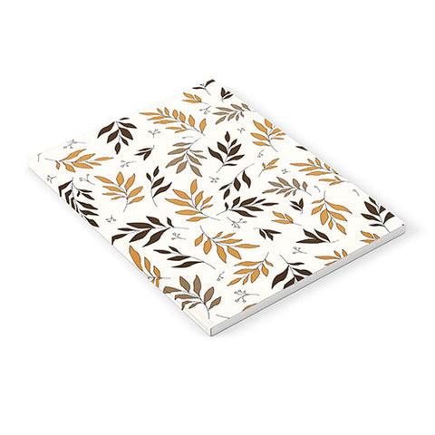 The Optimist Leaves Of Change Pattern Notebook