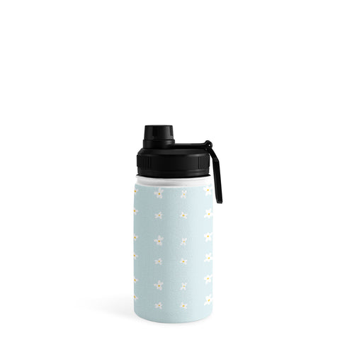 The Optimist Light Blue Daisies Water Bottle