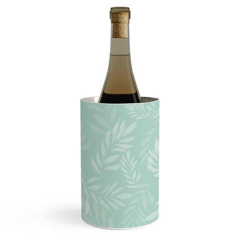 The Optimist Light Green Leaves Wine Chiller
