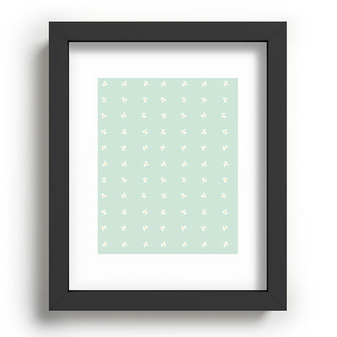 The Optimist Little Daisies In a Row Recessed Framing Rectangle