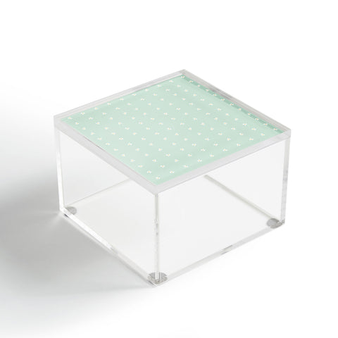 The Optimist Little Daisies In a Row Acrylic Box