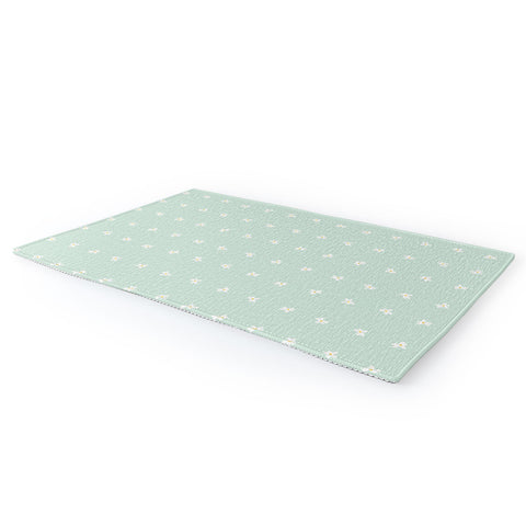 The Optimist Little Daisies In a Row Area Rug