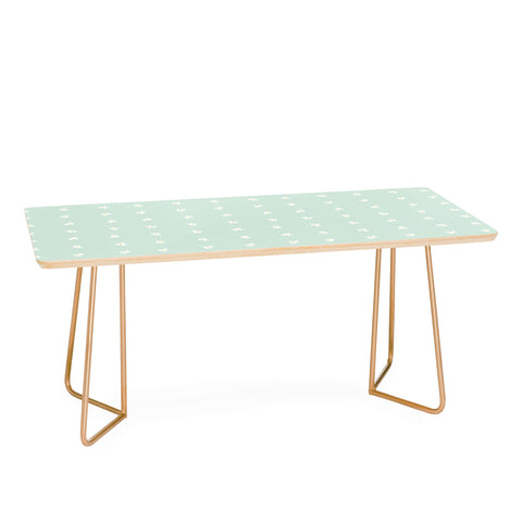 The Optimist Little Daisies In a Row Coffee Table
