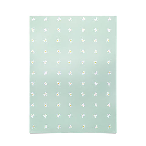 The Optimist Little Daisies In a Row Poster